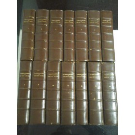 TRAITE PRATIQUE DE DROIT CIVIL FRANCAIS par M.PLANIOL G.RIPERT - 1925 - 14 volume - stare perfecta